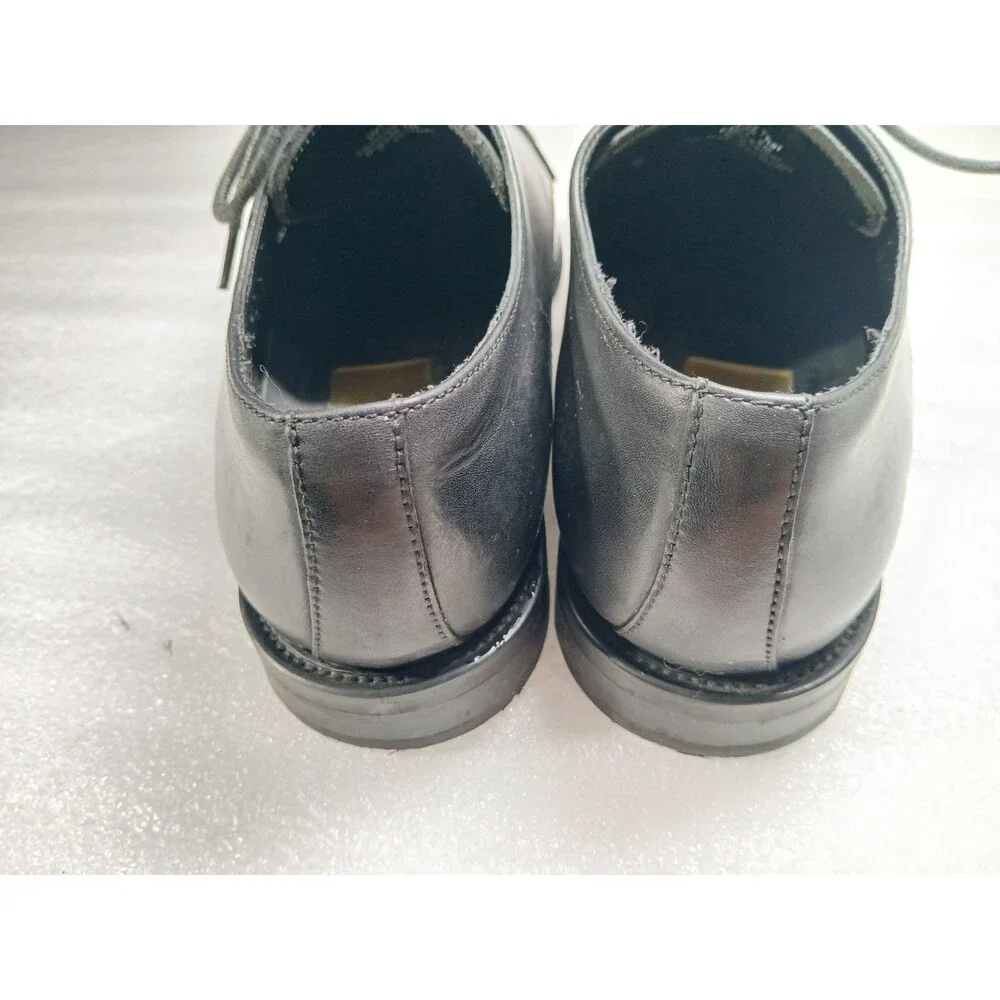 Kenneth Cole Men’s Black Leather Shoes Sz 8 – Silver Tech Comfort